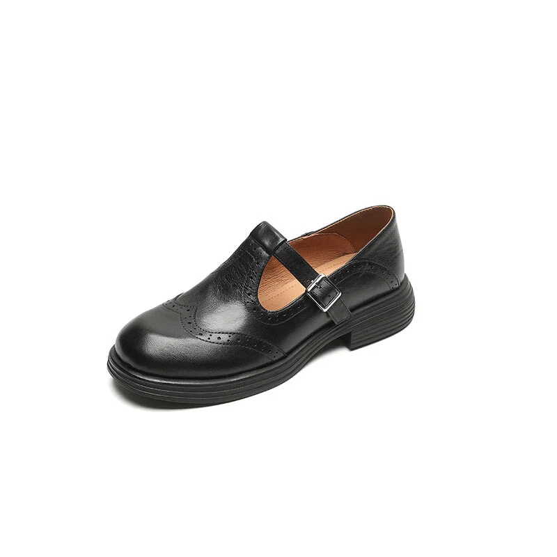 Chaussure élégante en cuir pour femme - Image 2
