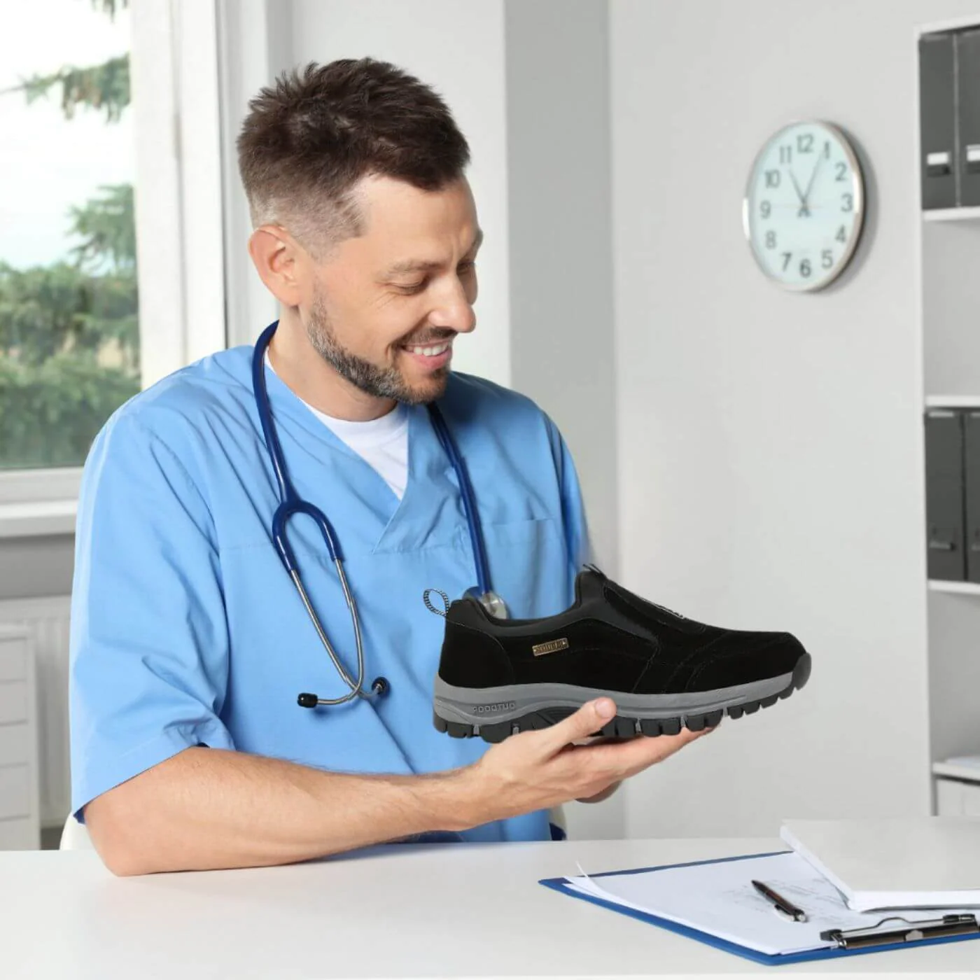 Chaussures antidérapantes homme confort et isolation - Image 12