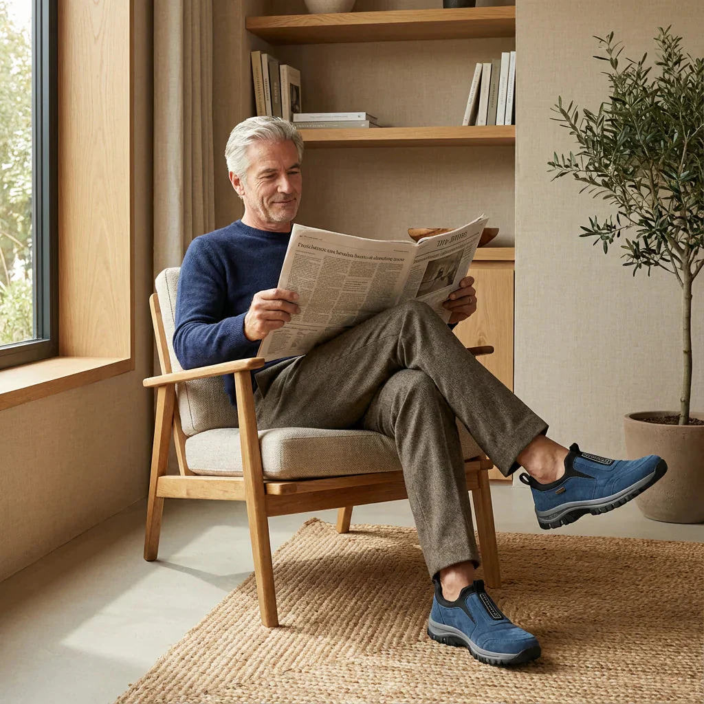 Chaussures antidérapantes homme confort et isolation - Image 3