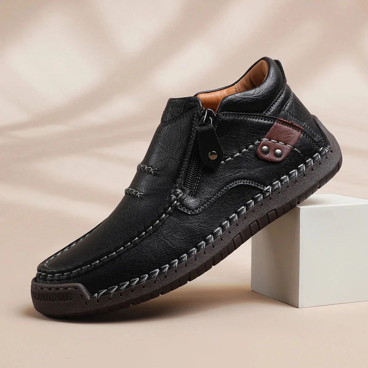 Chaussures en cuir confort homme - Image 5