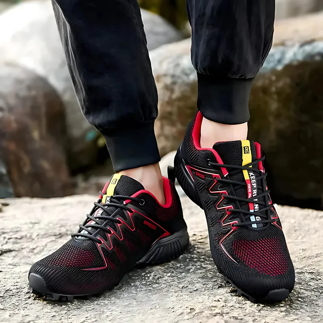 Chaussures de marche confort homme