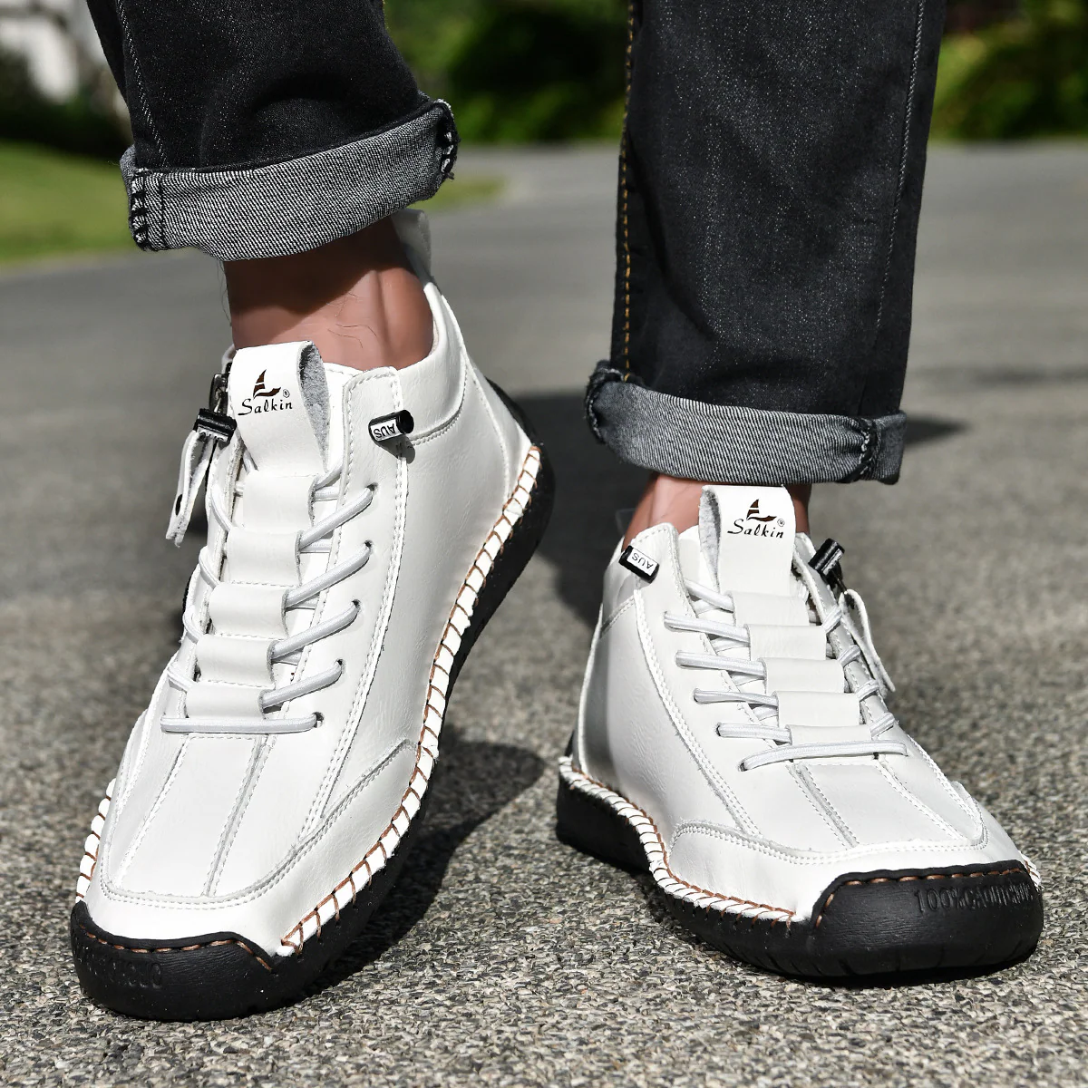 Chaussures en Nubuk avec Zip pour Homme - Image 18