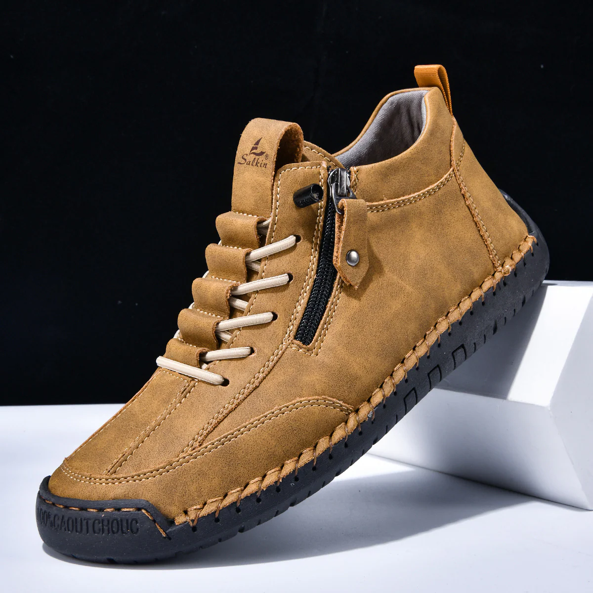 Chaussures en Nubuk avec Zip pour Homme - Image 3