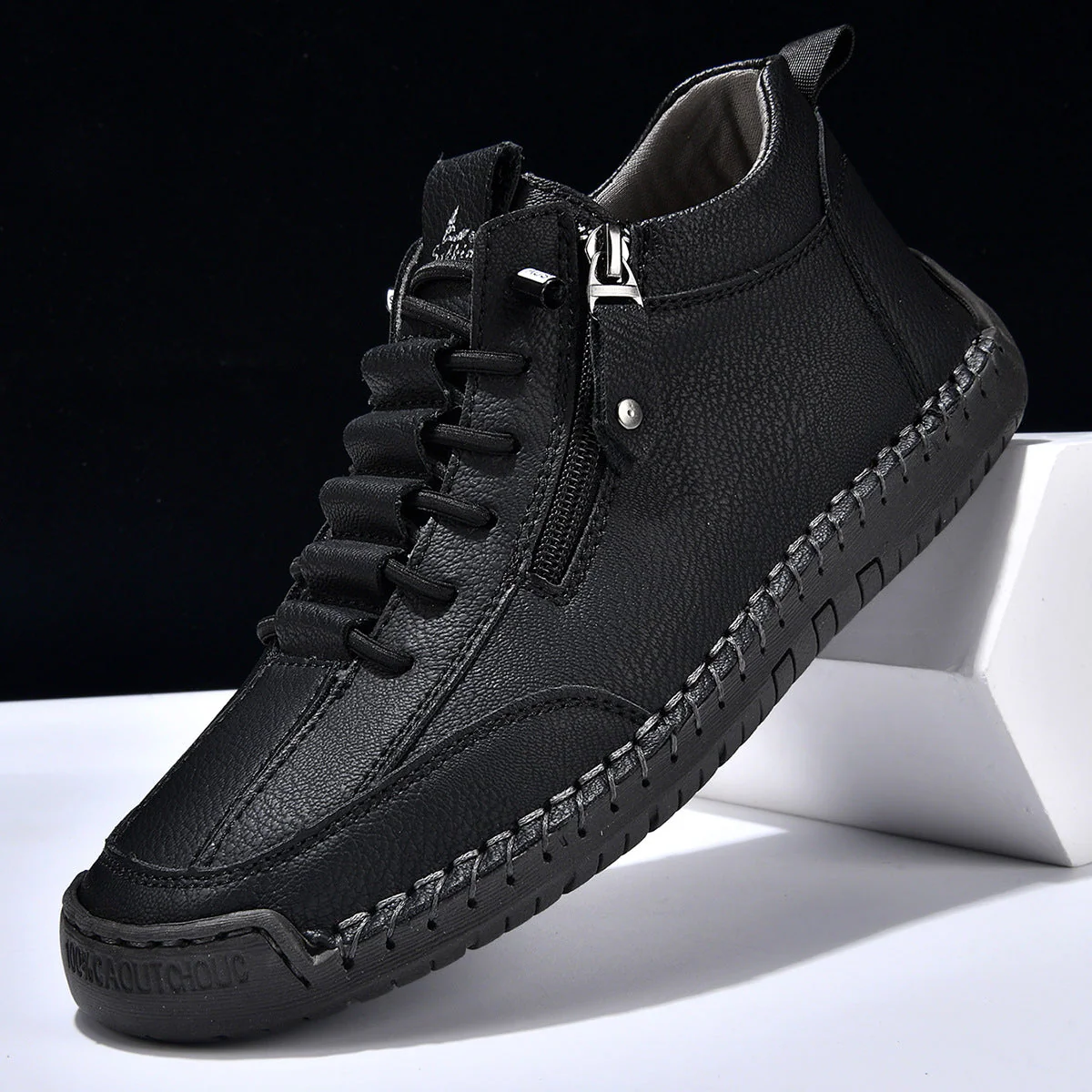 Chaussures en Nubuk avec Zip pour Homme - Image 5