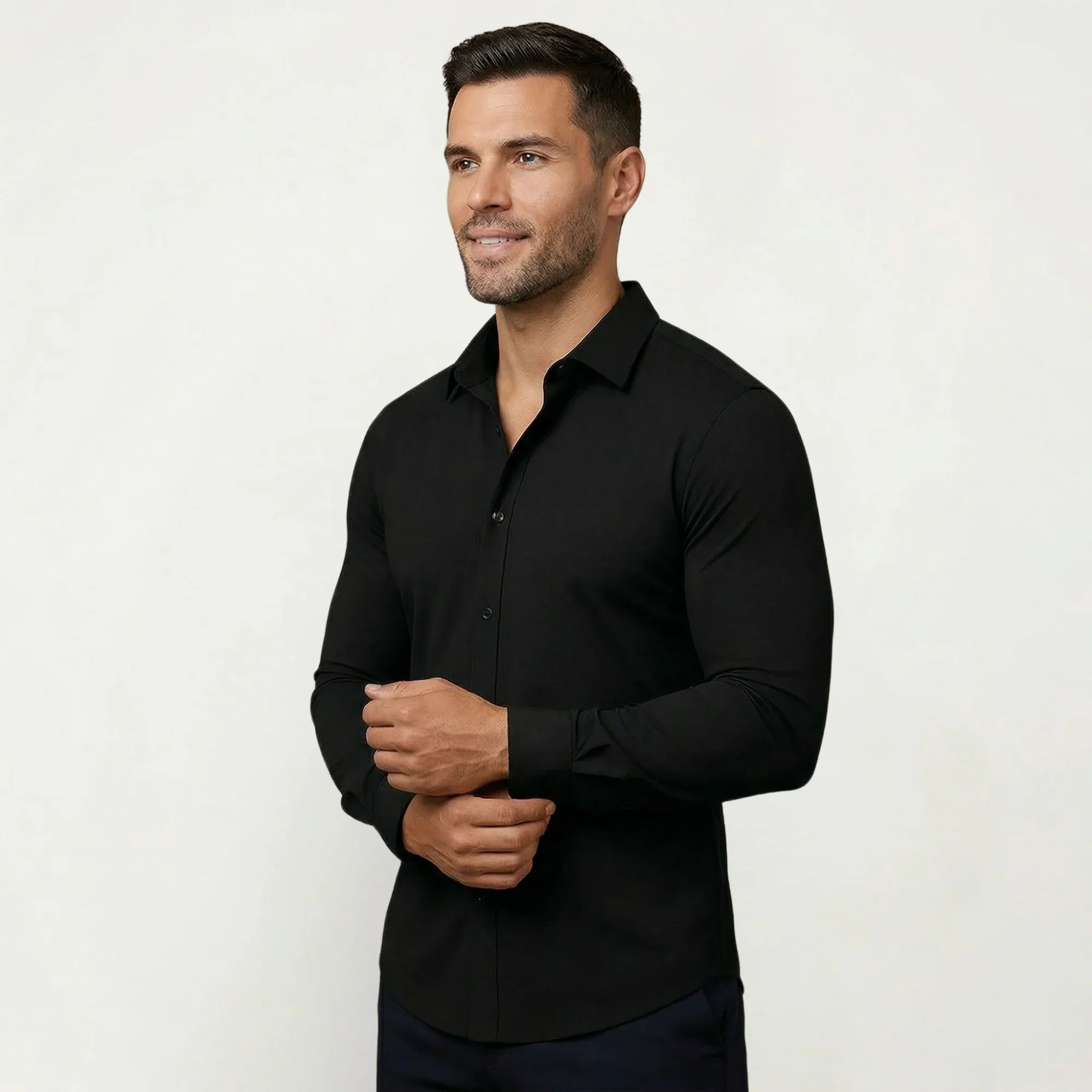 Chemise élégante sans repassage