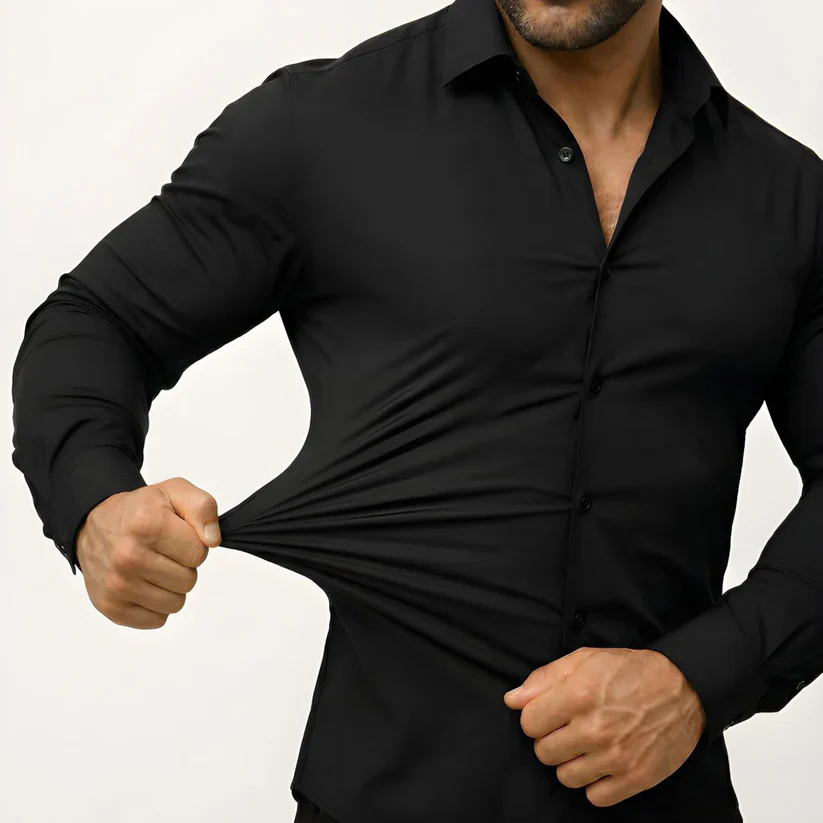Chemise élégante sans repassage - Image 2
