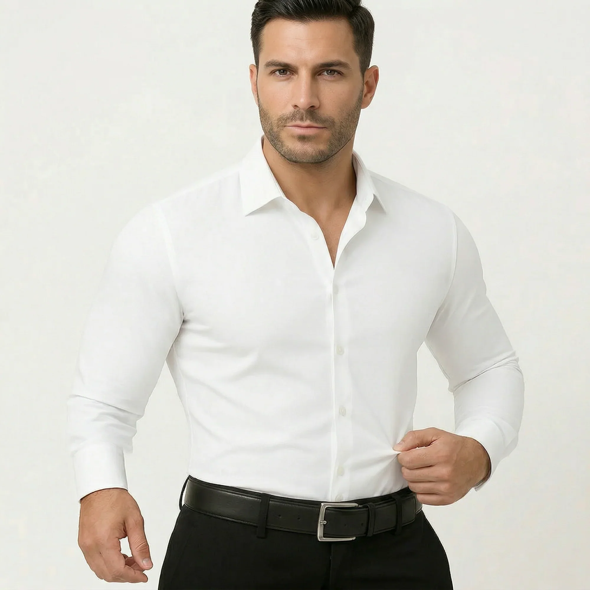 Chemise élégante sans repassage - Image 3
