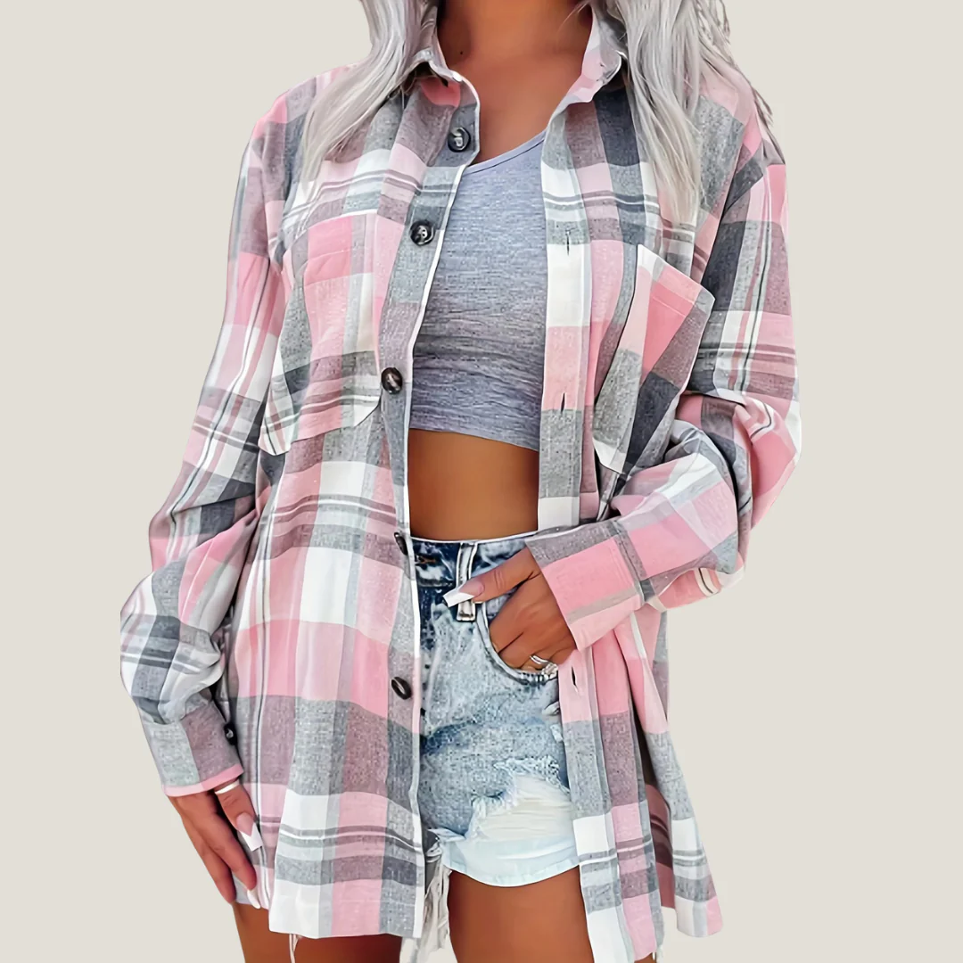 Chemise à Carreaux Femme Légère - Image 6