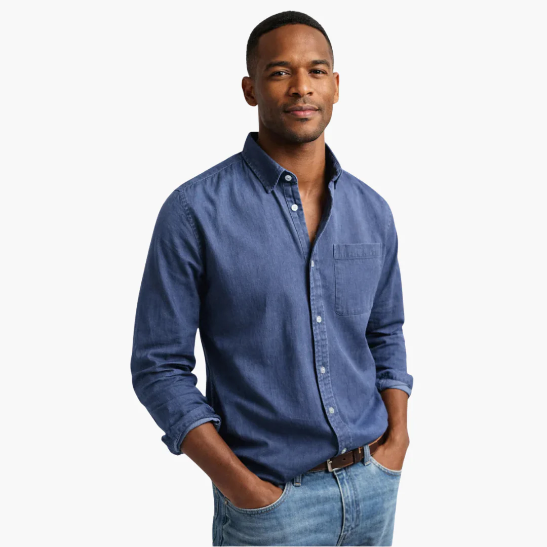 Chemise Homme en Denim - Image 11