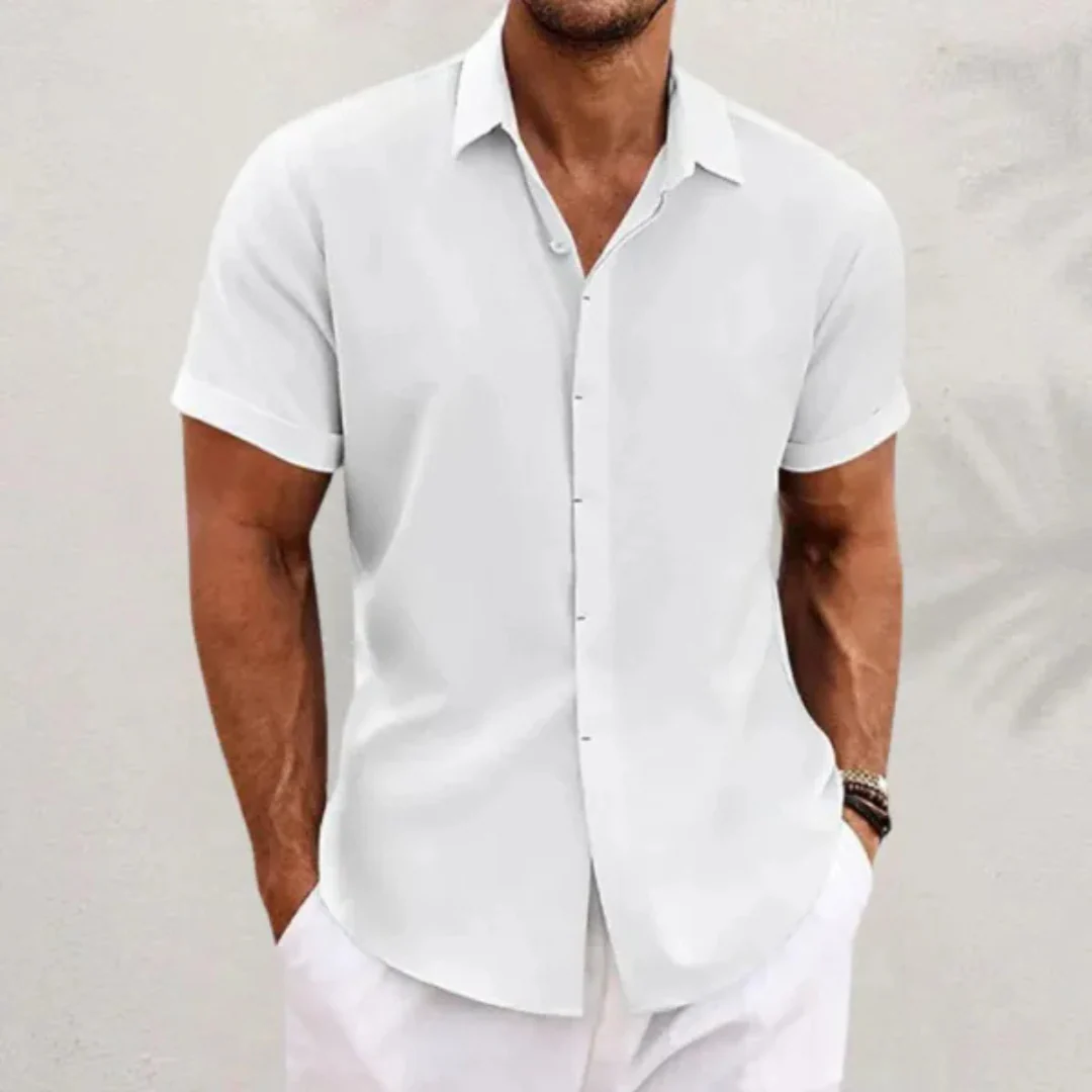 Chemise légère en lin pour homme - Image 4