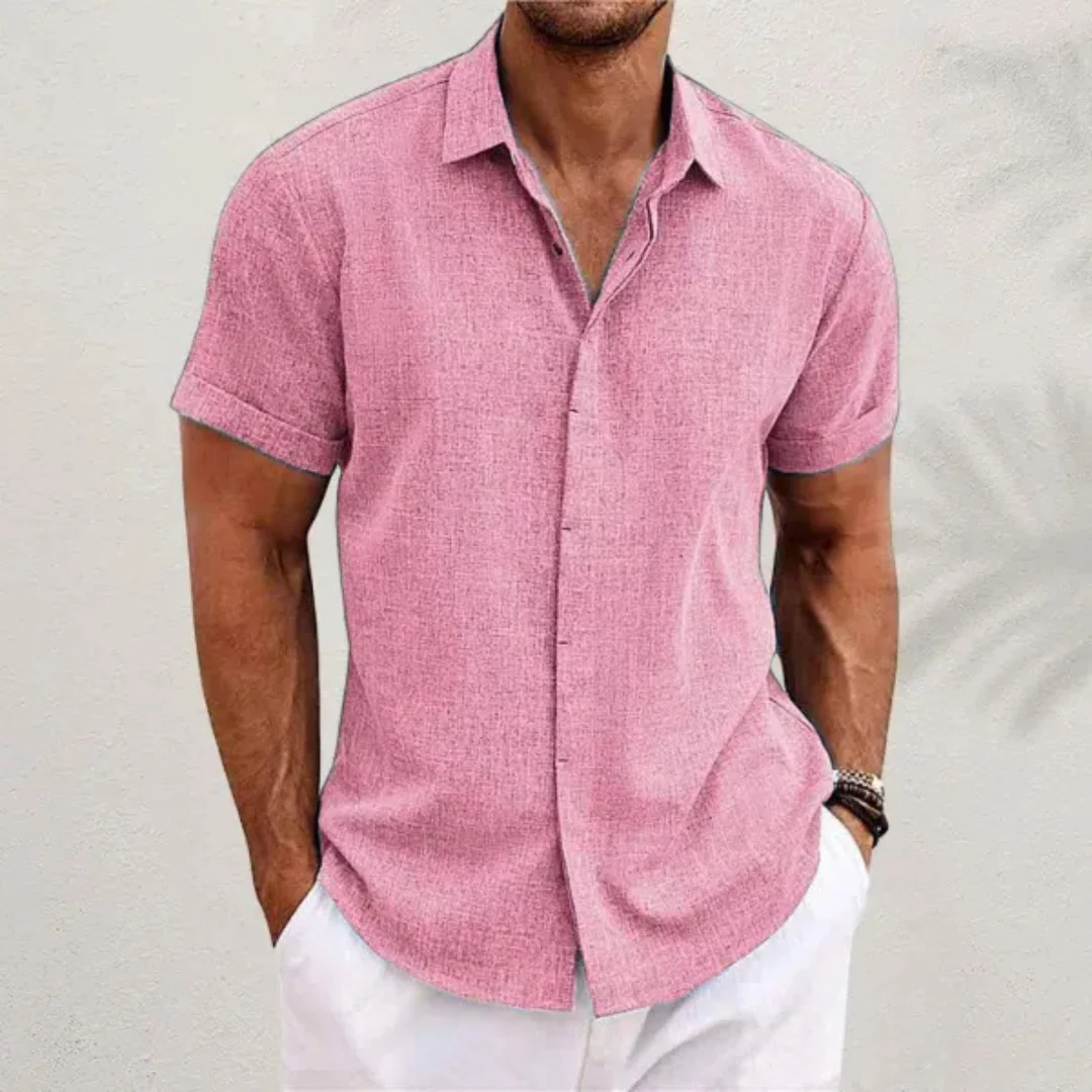 Chemise légère en lin pour homme - Image 6