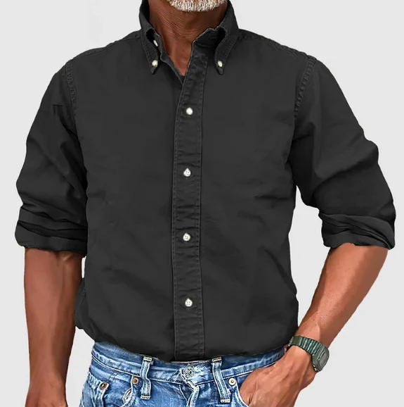 Chemise à manches longues sans plis - Image 2