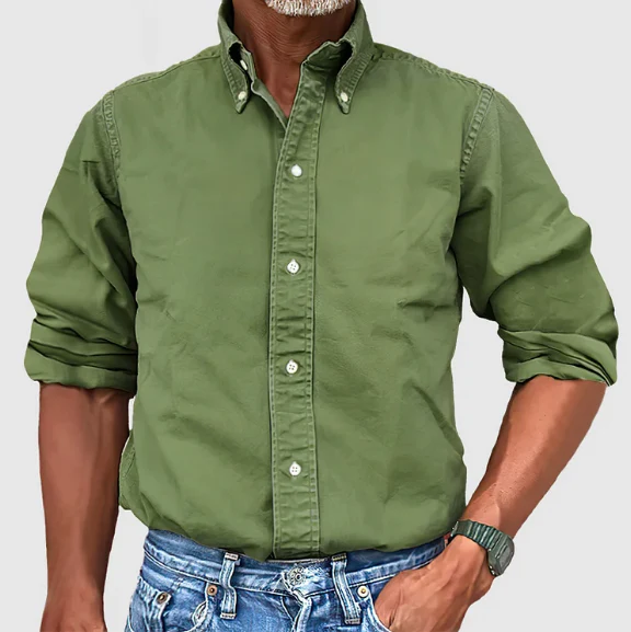 Chemise à manches longues sans plis - Image 4