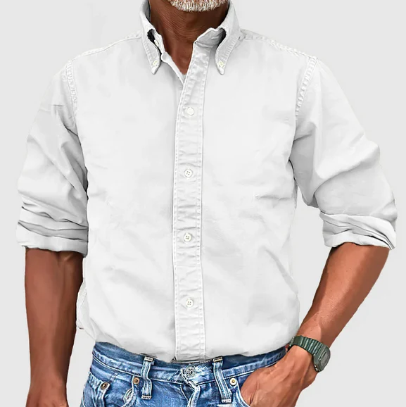Chemise à manches longues sans plis - Image 9