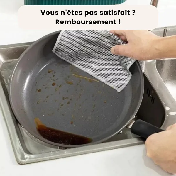 Chiffons de nettoyage inox réutilisables - Image 4