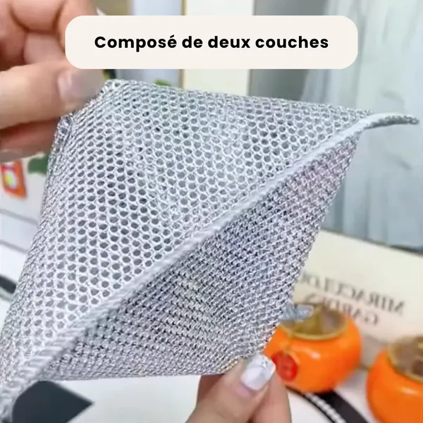 Chiffons de nettoyage inox réutilisables - Image 6