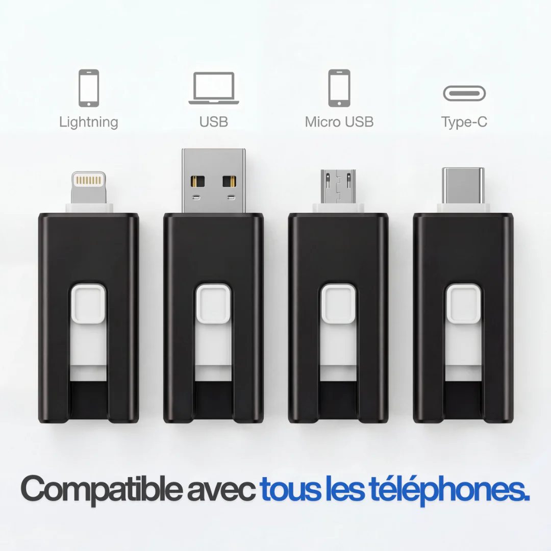 Clé USB Mobile – Stockage rapide et pratique - Image 8