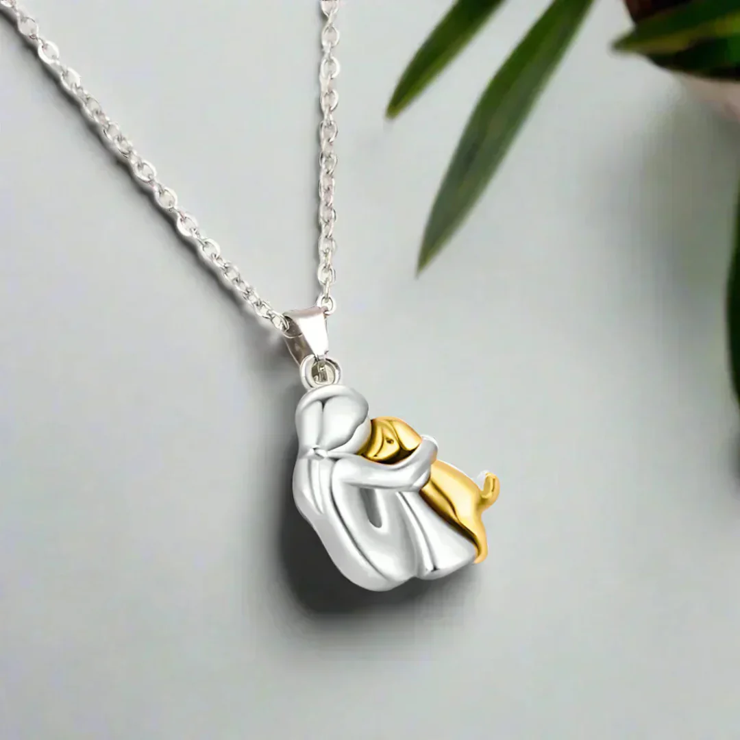 Collier cœur et chien élégant - Image 3