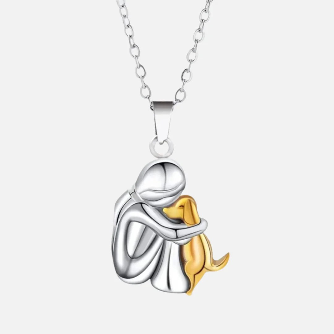 Collier cœur et chien élégant - Image 4