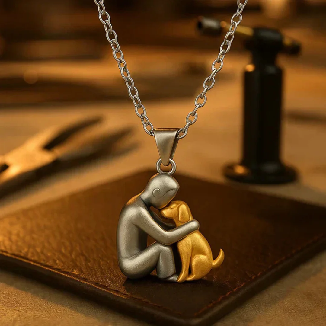 Collier cœur et chien élégant - Image 6