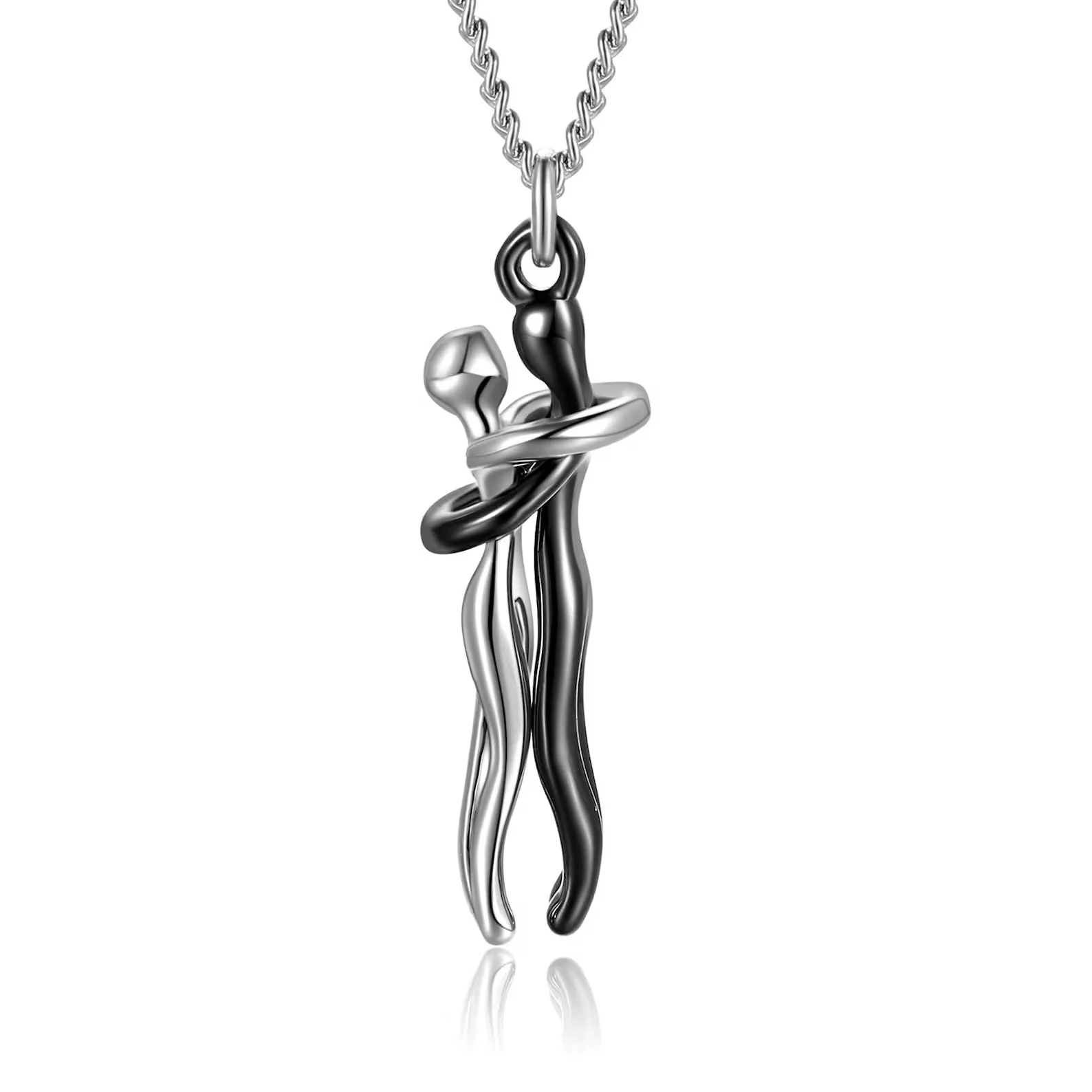 Collier étreinte symbolique élégant - Image 12
