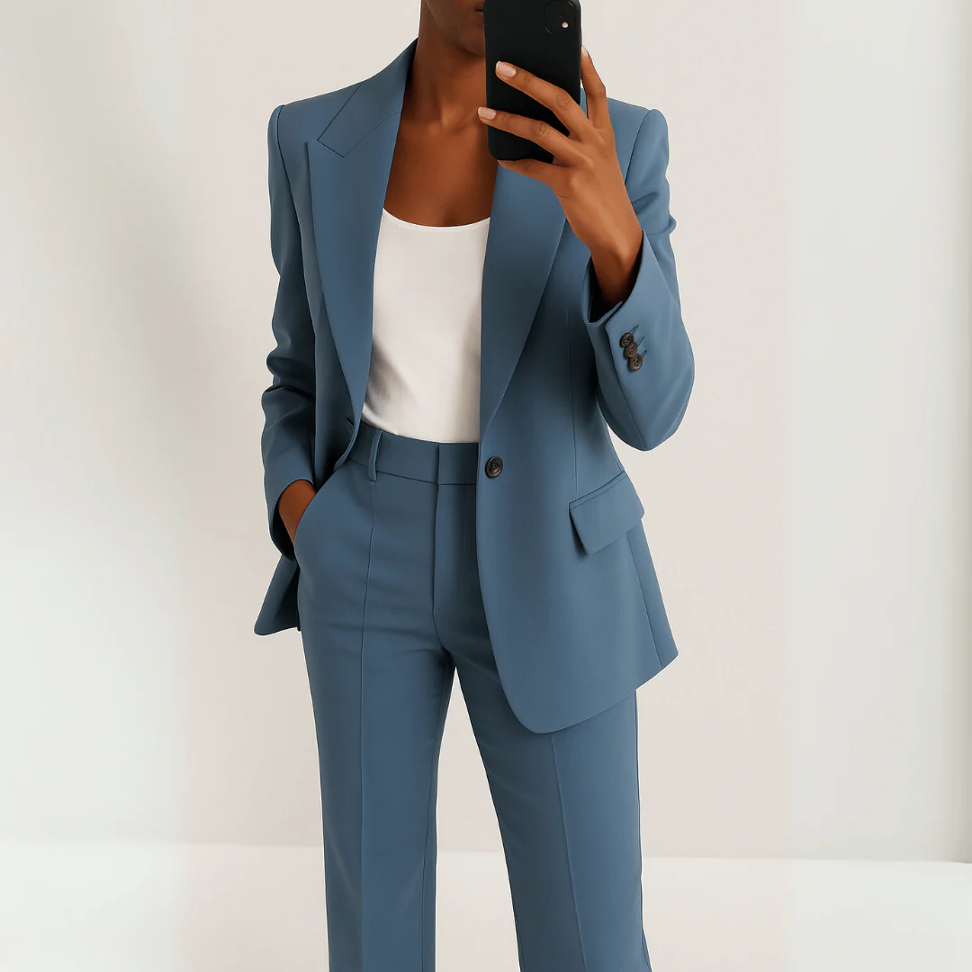 Costume femme deux pièces élégant