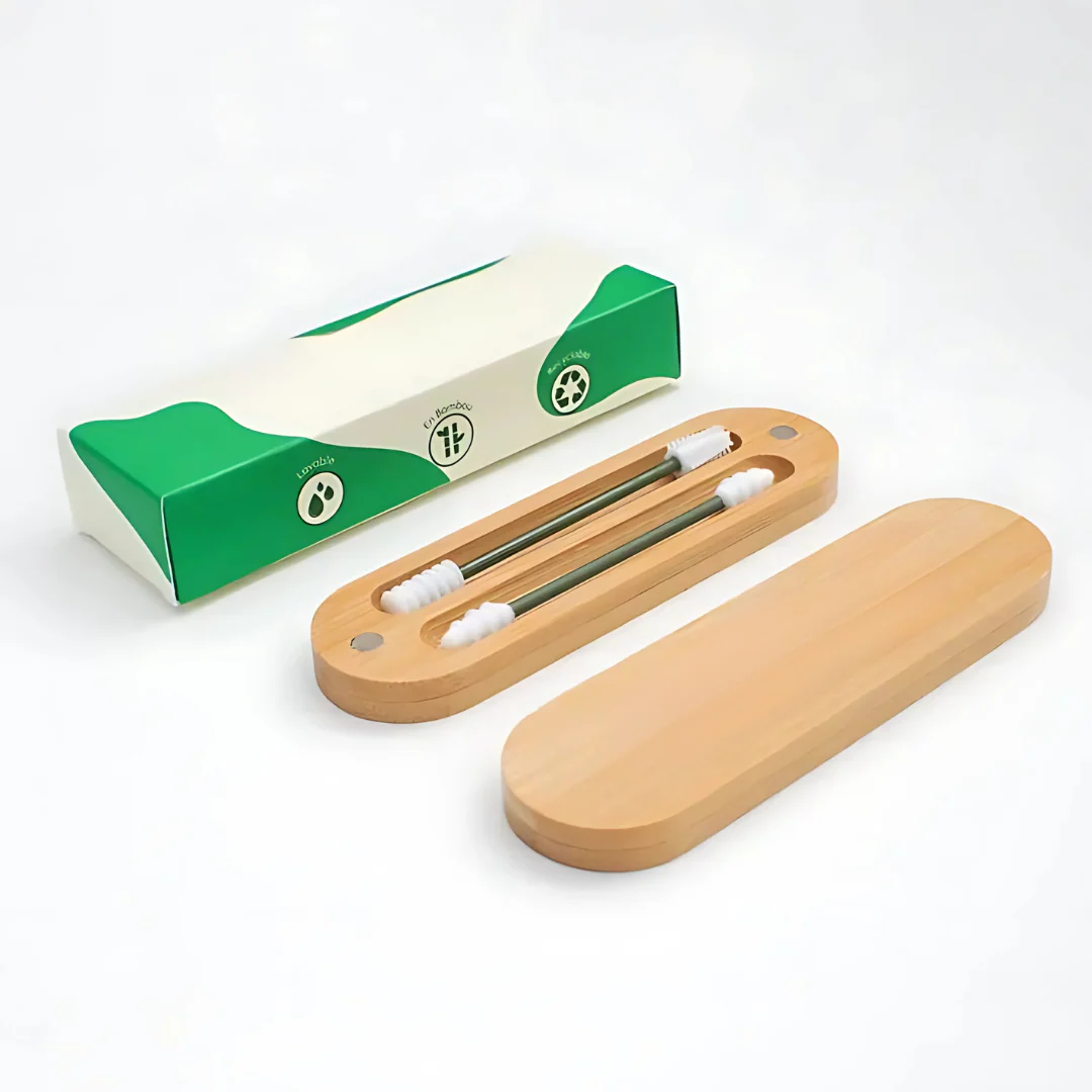 Cotons-Tiges Réutilisables en Silicone Zéro Déchet