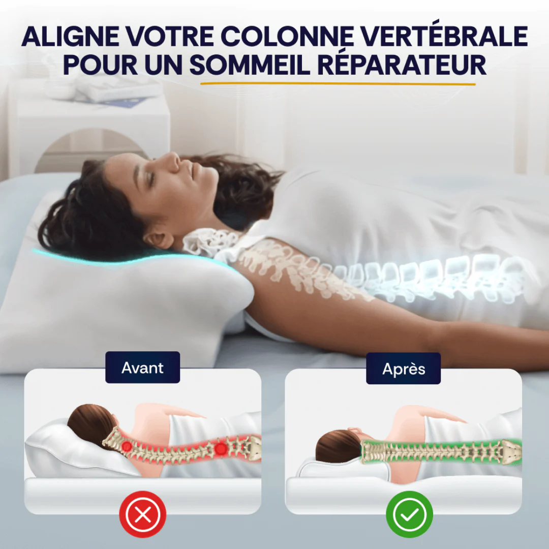 Oreiller ergonomique pour la nuque - Image 11
