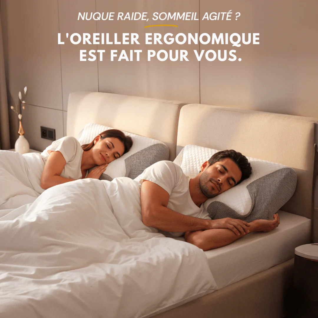 Oreiller ergonomique pour la nuque - Image 4