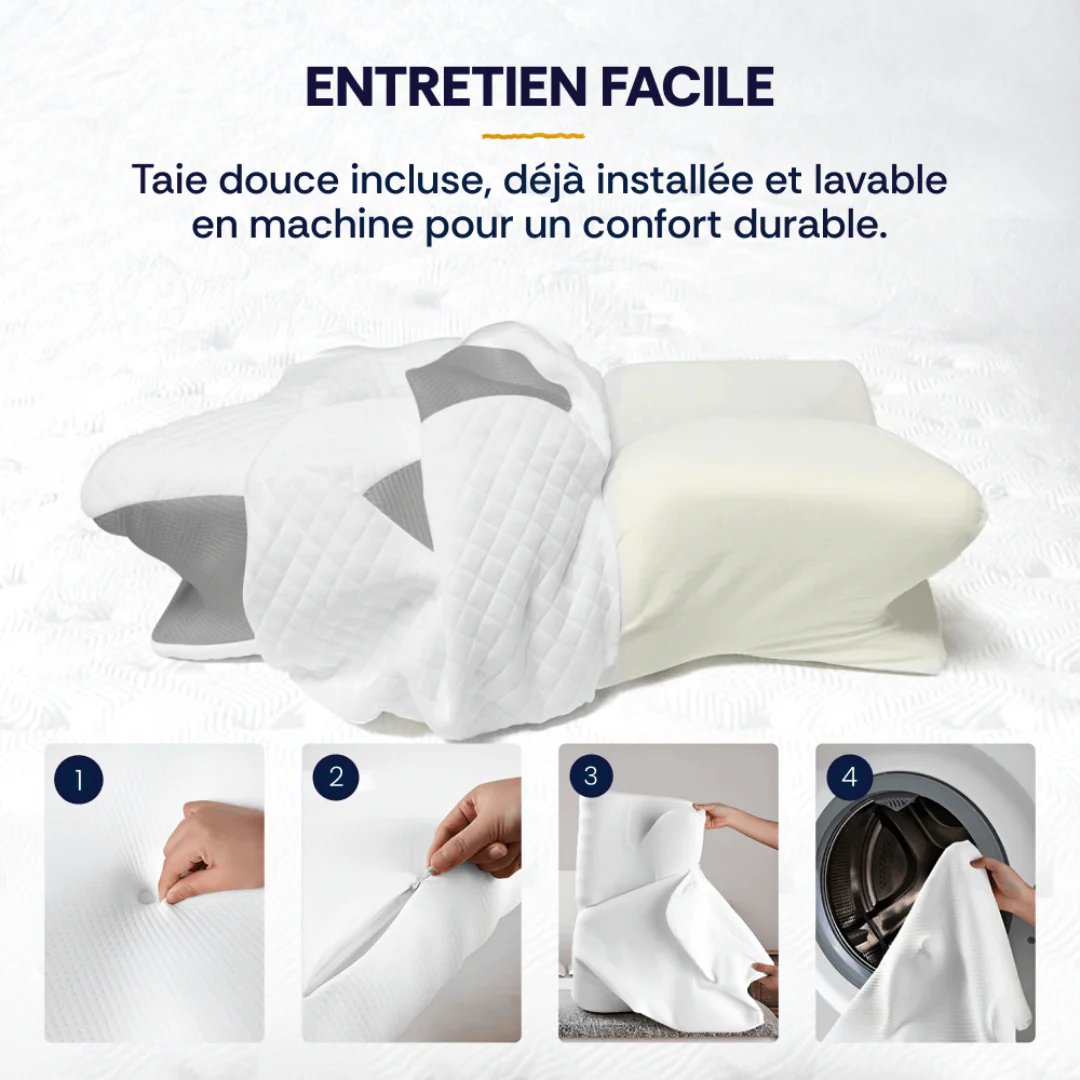 Oreiller ergonomique pour la nuque - Image 5