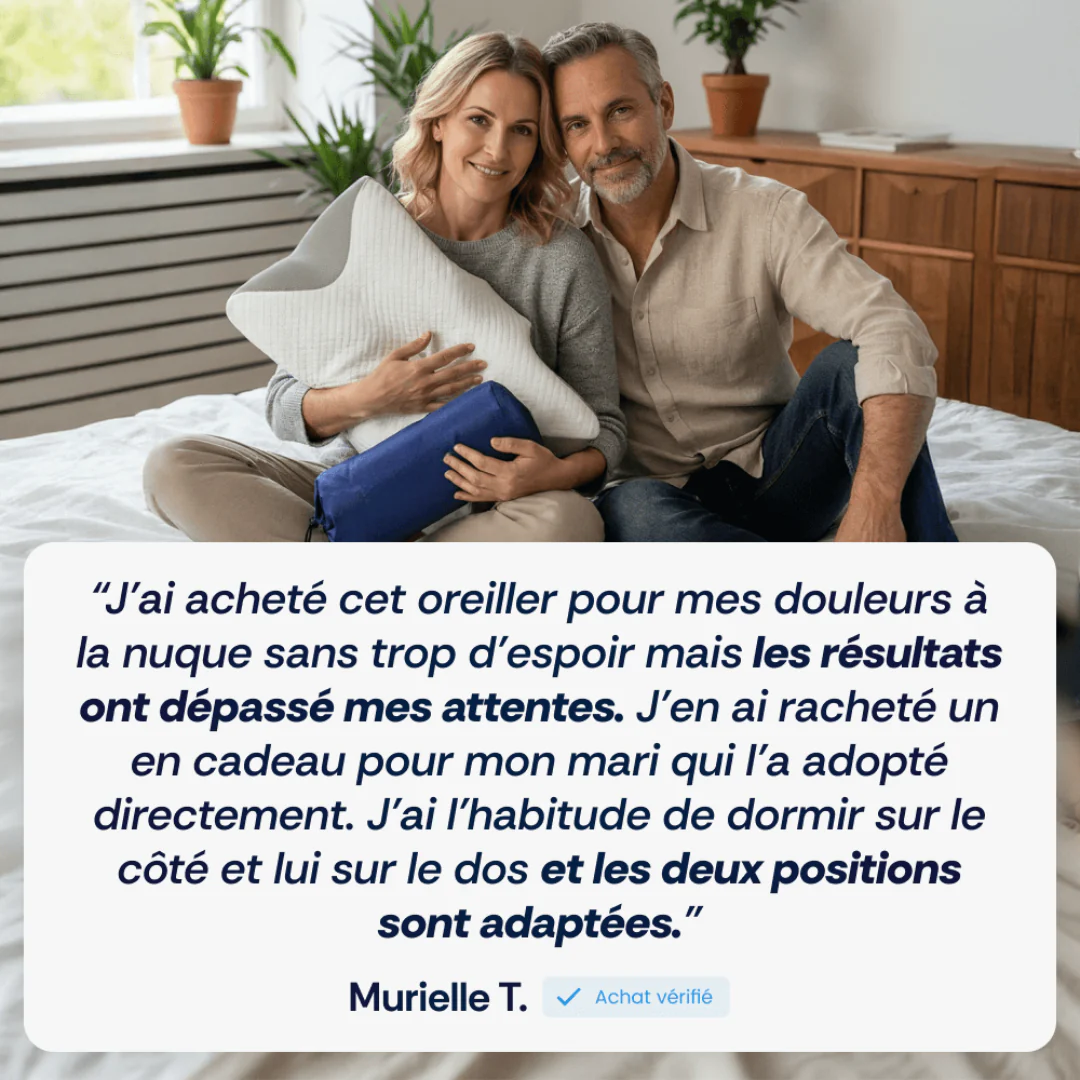 Oreiller ergonomique pour la nuque - Image 9