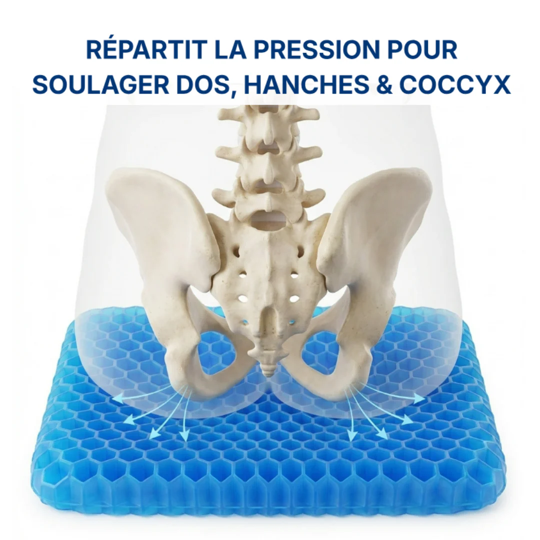 Coussin en Gel confort pour Dos et Hanches - Image 5