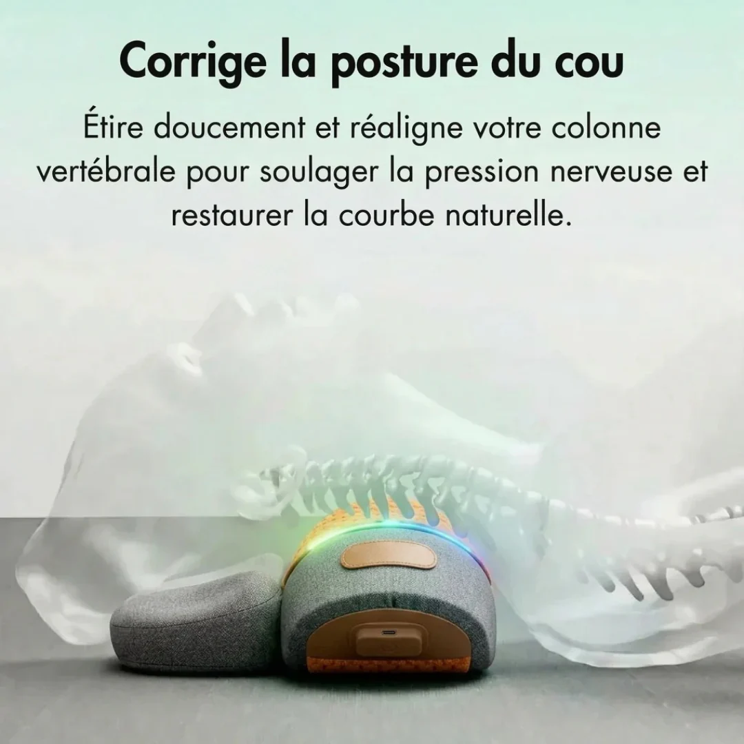 Coussin cervical chauffant de massage - Image 4