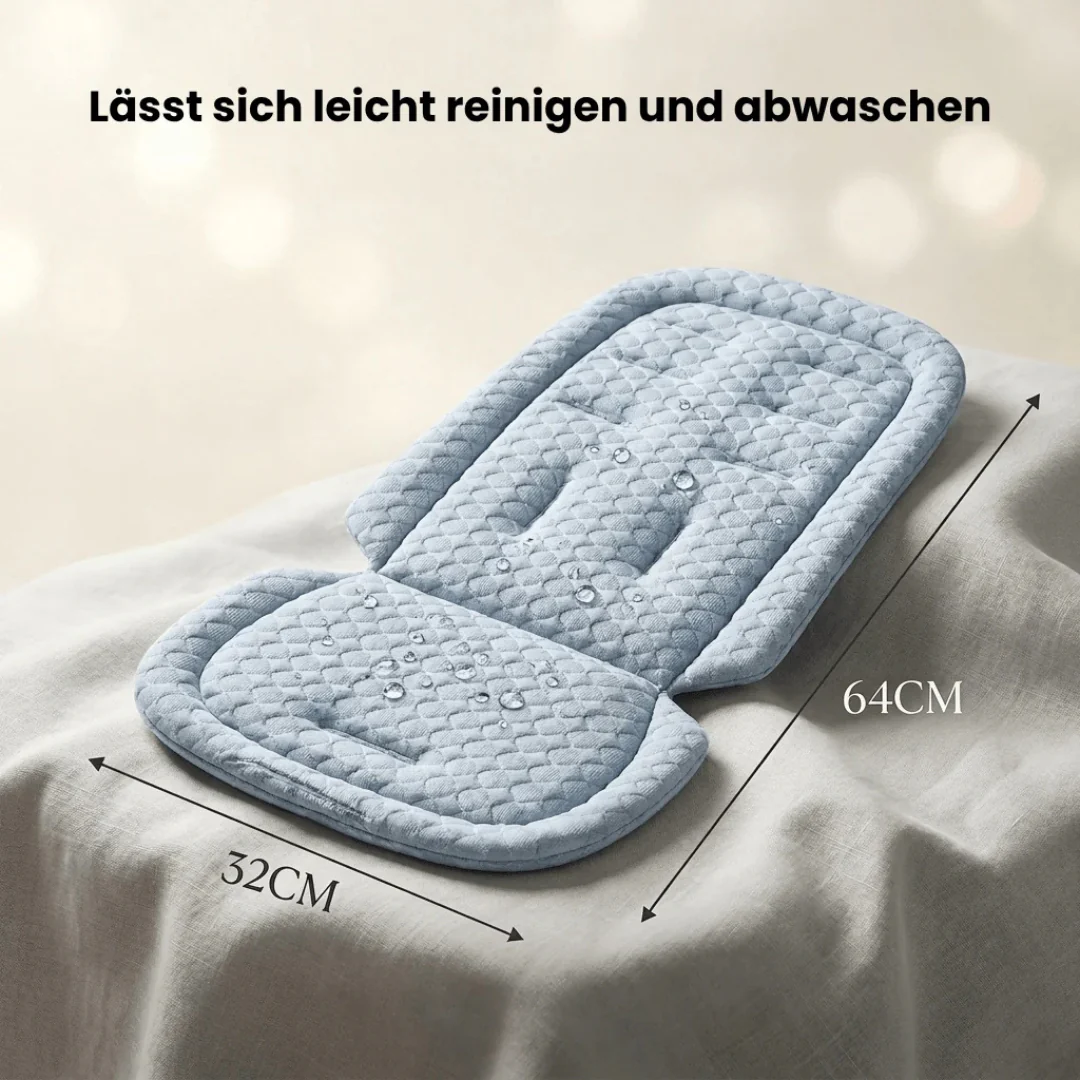 Coussin rafraîchissant bébé universel poussette été - Image 7