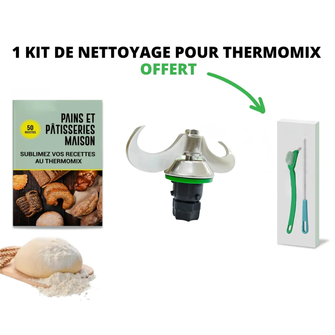 Couteau à pâte compatible avec Thermomix®