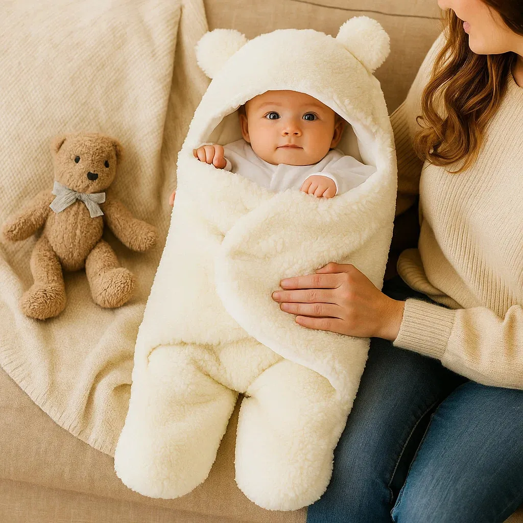 Couverture pour bébé toute douce au design d’ours - Image 5