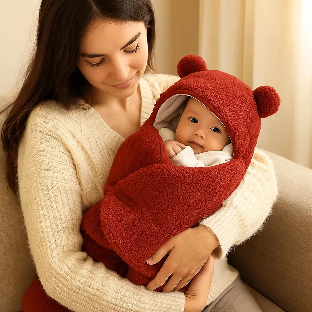 Couverture pour bébé toute douce au design d’ours - Image 7