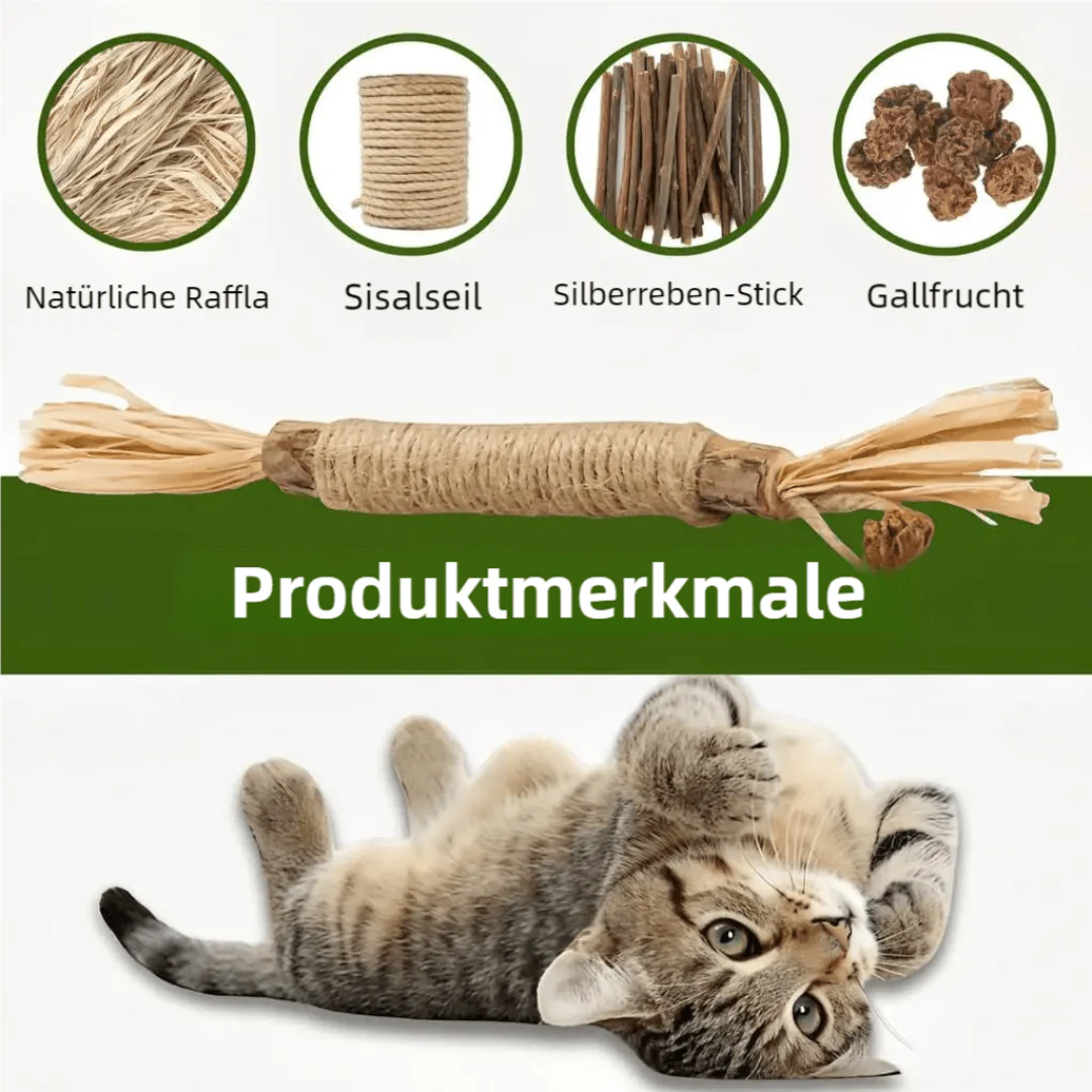Cure-dents naturels en silvervine pour chat - Image 2