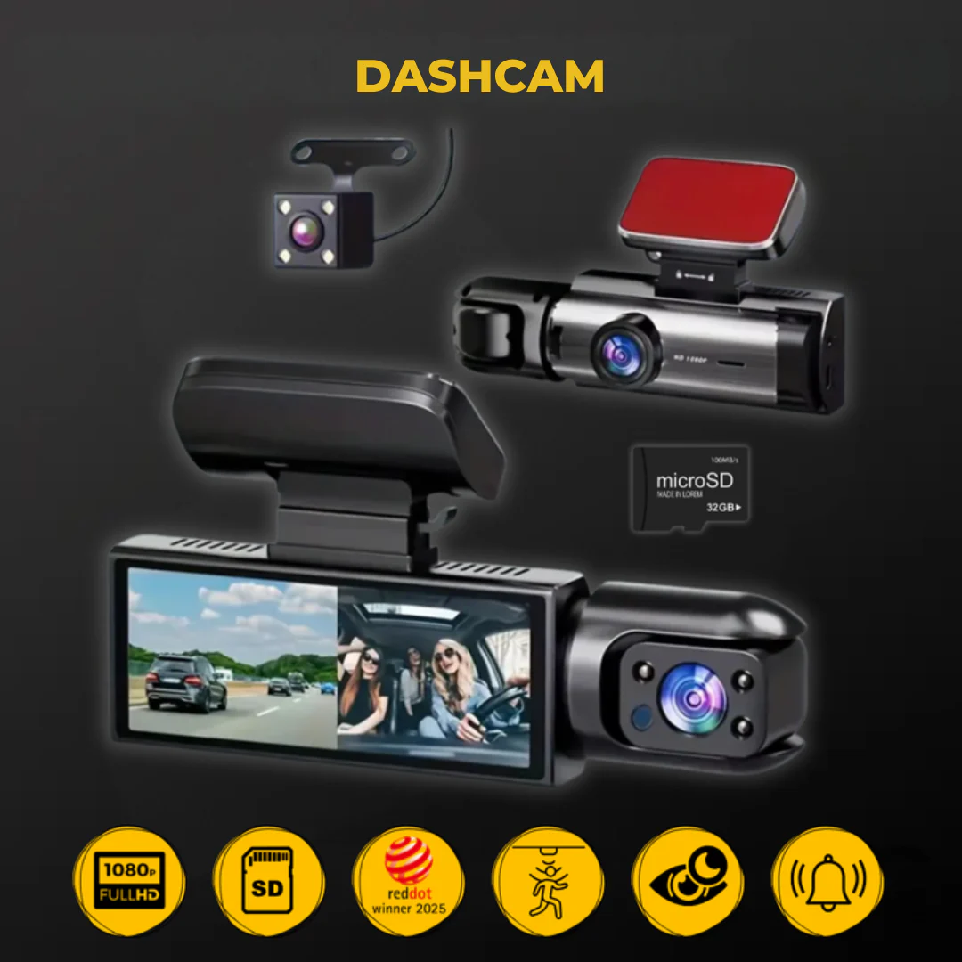 Dashcam Double pour plus de sécurité