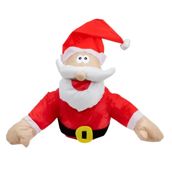 Décorations de Noël Père Noël et Renne écrasés - Image 4
