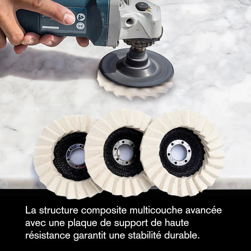 Disque de polissage en feutre - Image 5