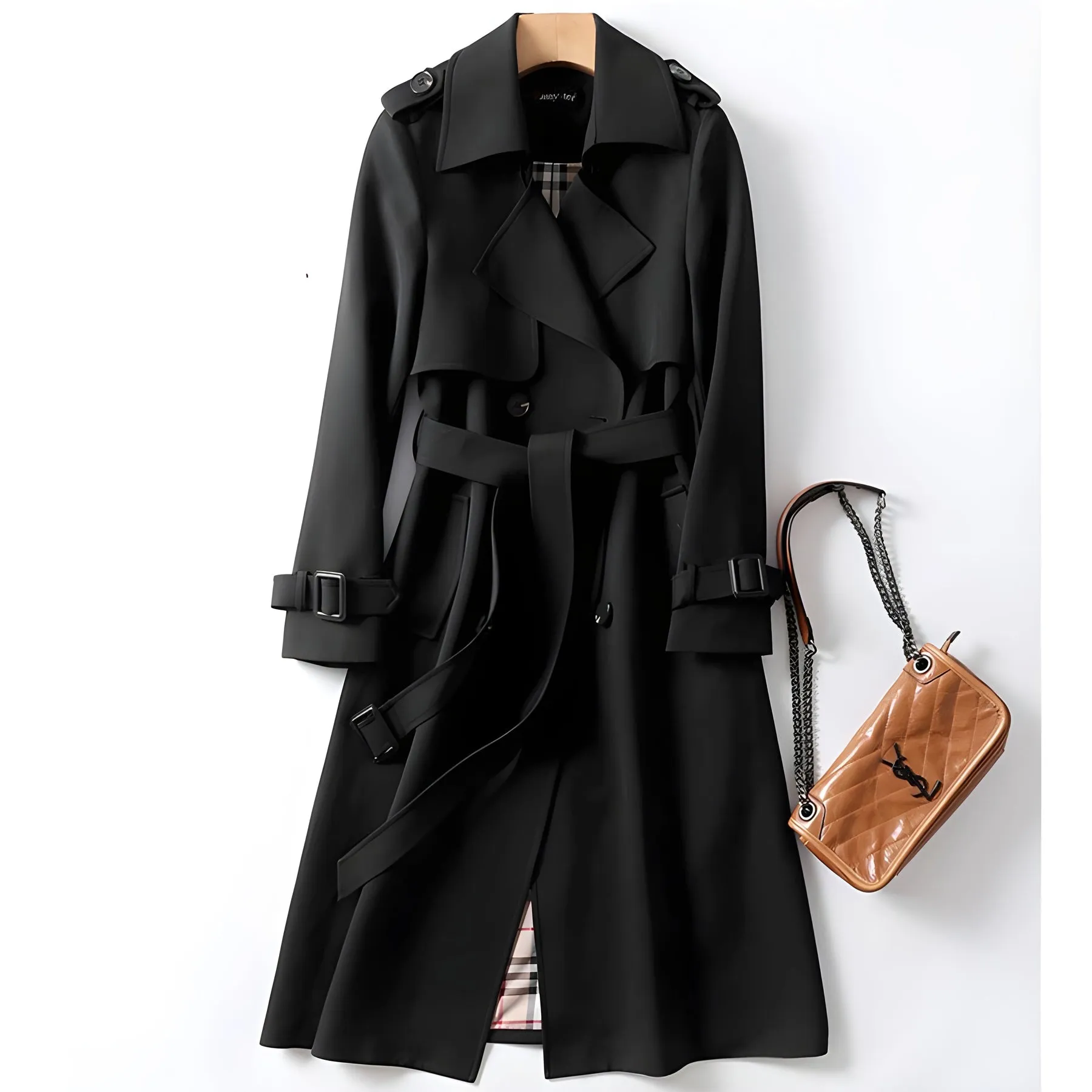 Élégant trench-coat pour femme - Image 4