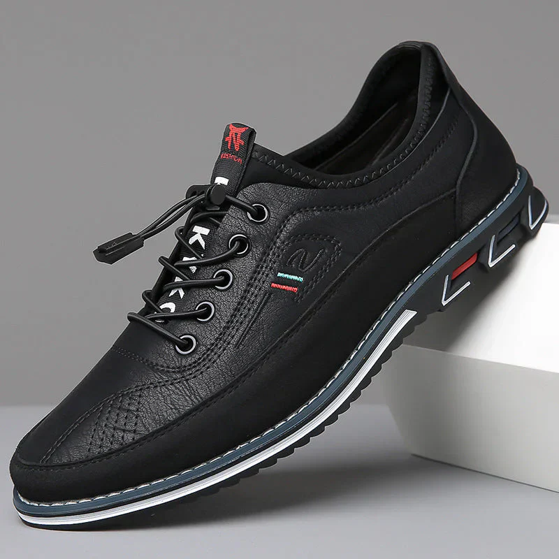 Élégante chaussure à lacets pour homme avec semelle confort - Image 10