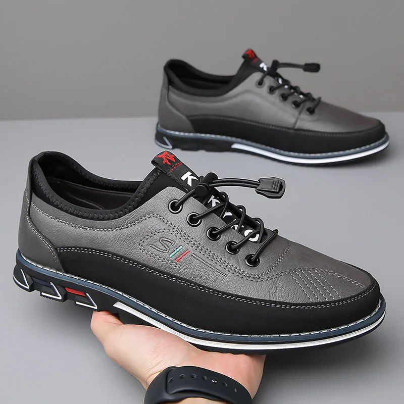 Élégante chaussure à lacets pour homme avec semelle confort - Image 5