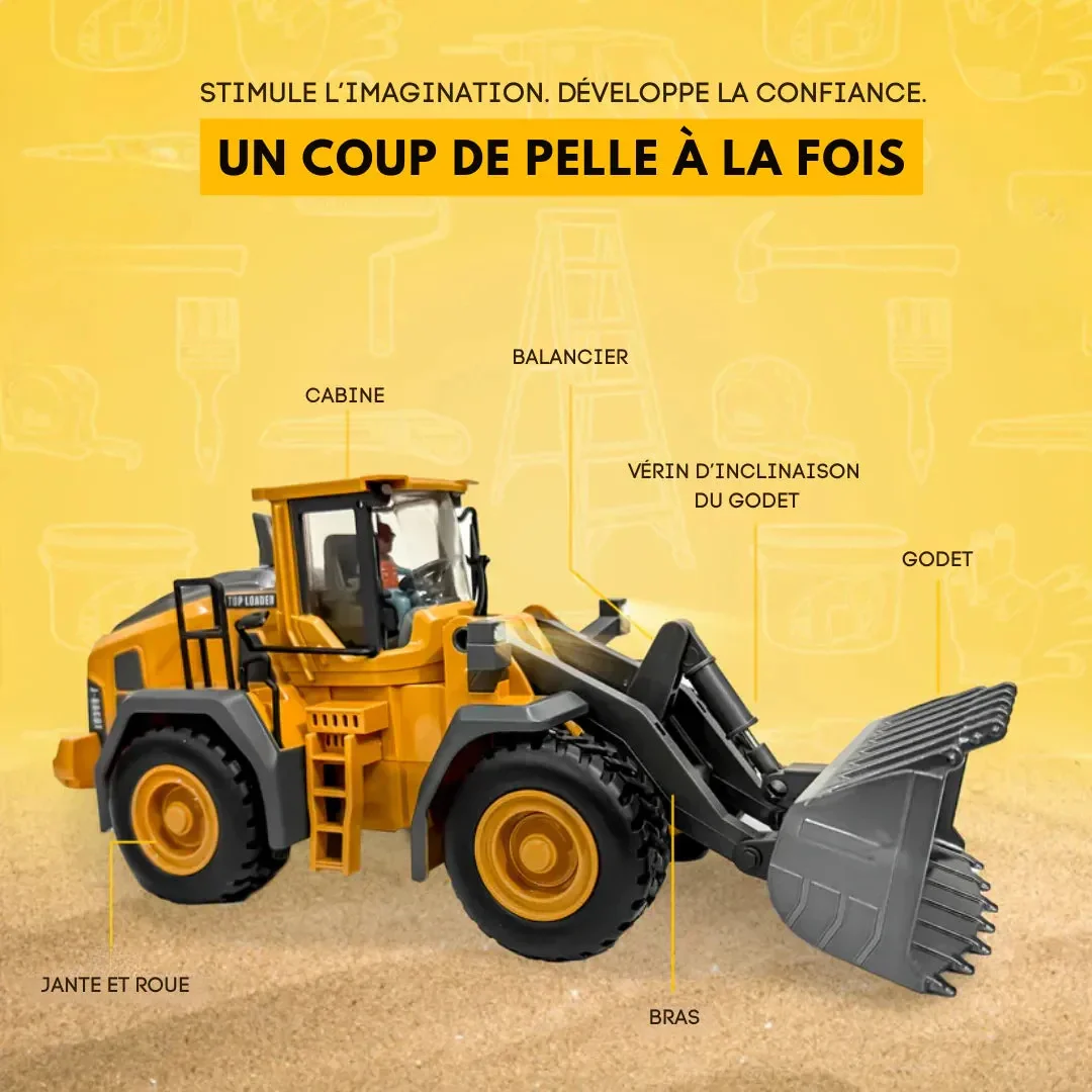 Engin de chantier télécommandé réaliste - Image 7