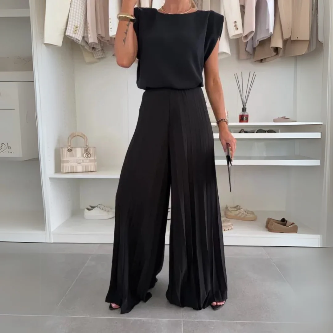 Ensemble fluide plissé femme - Image 5
