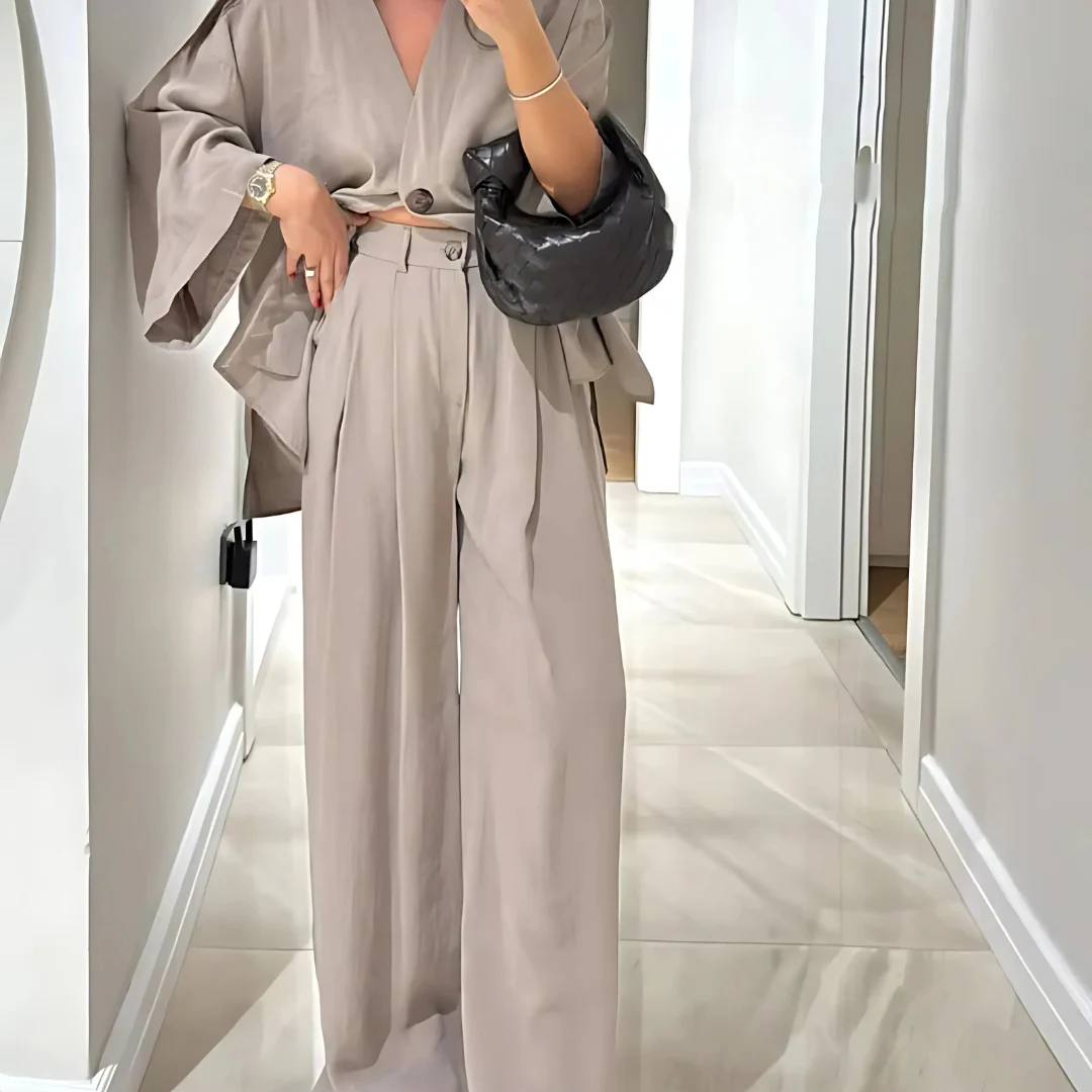 Ensemble élégant à coupe ample – Décontracté & Stylé - Image 7