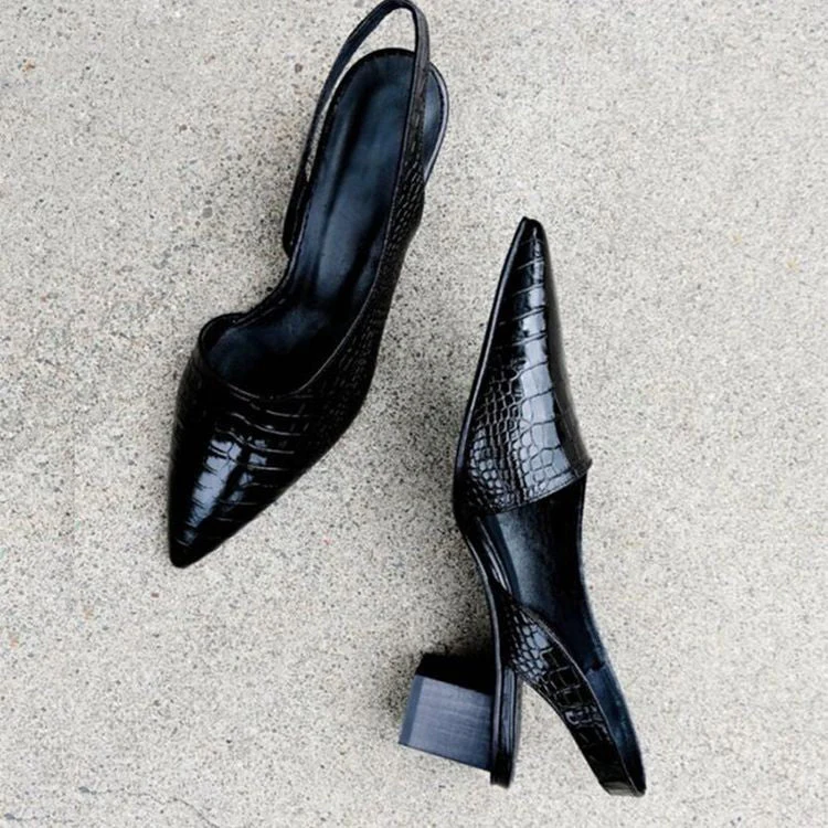 Escarpins femme confortables à talon ergonomique - Image 4