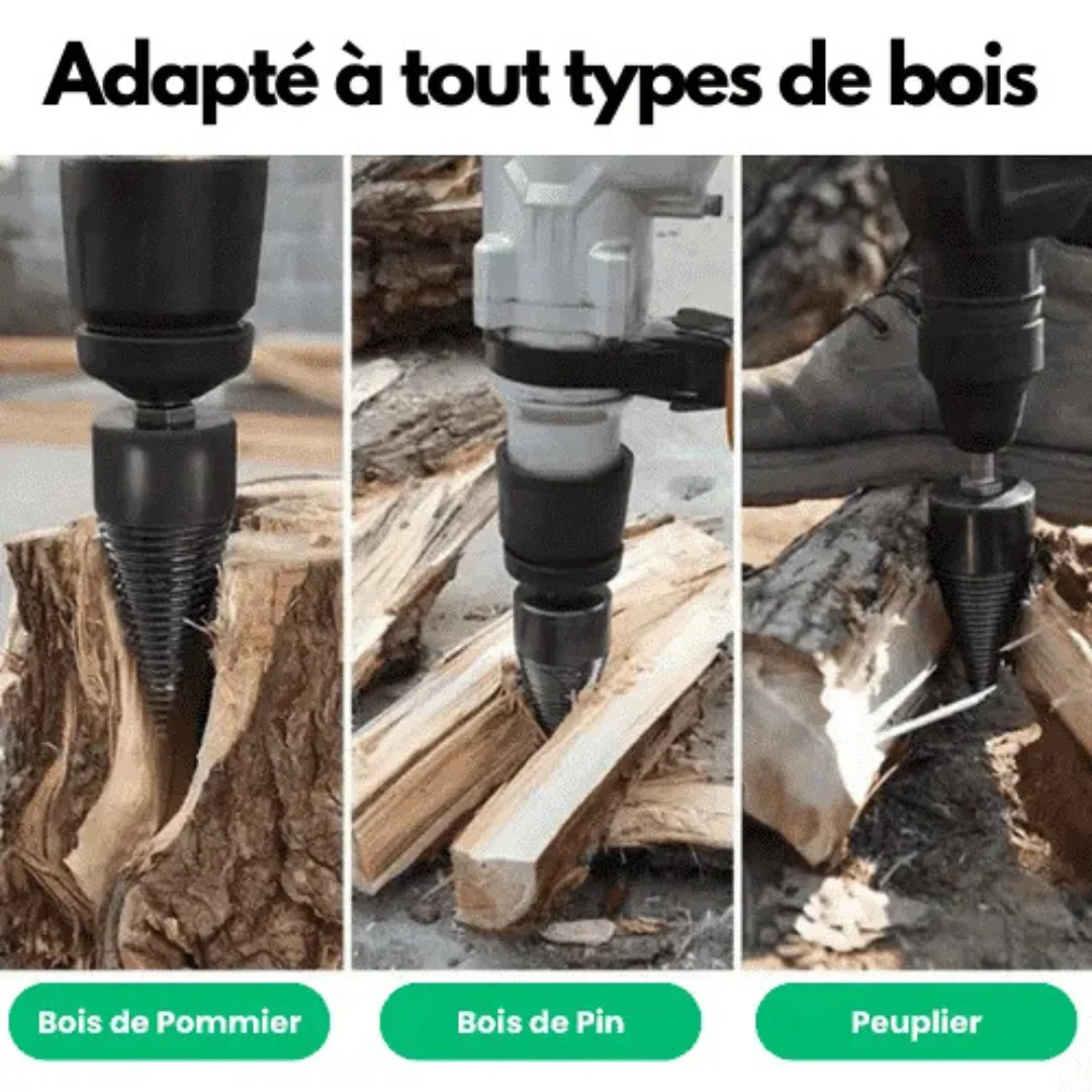Fendeur de bûches à spirale - Image 2