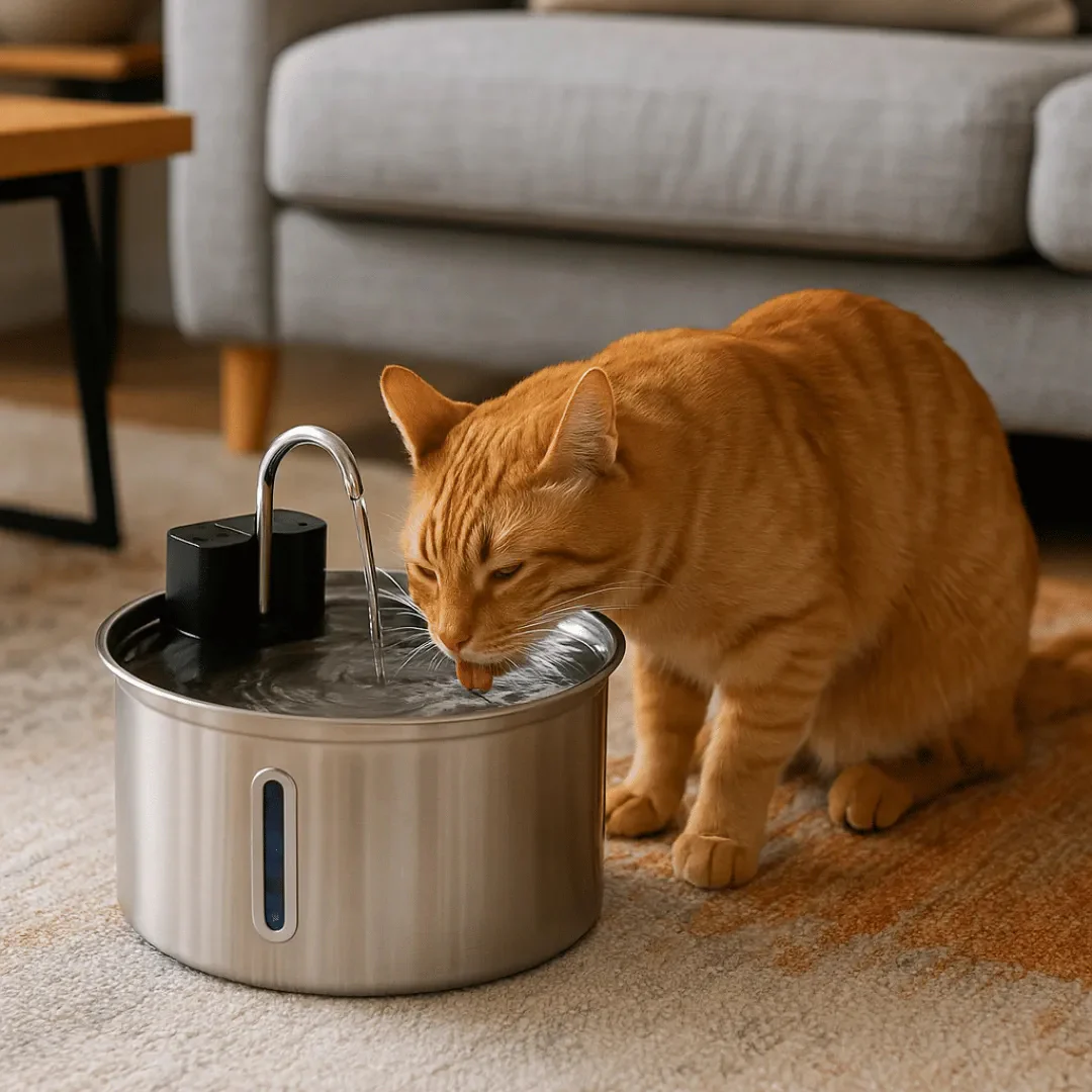 Fontaine Premium Sans Fil pour Chats - Image 6